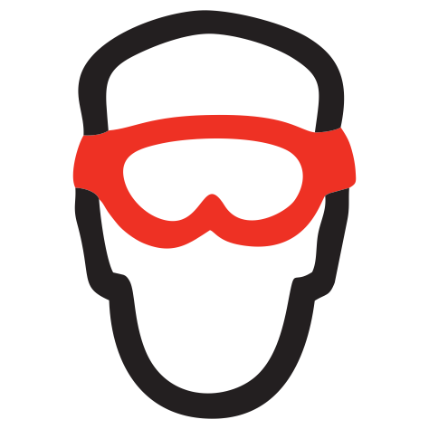 Suitable eye protection is required