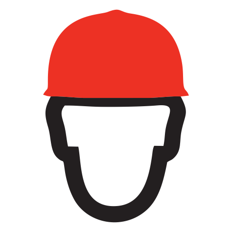 Hard/safety hat is recommended