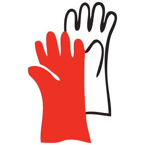 Protective gloves are required