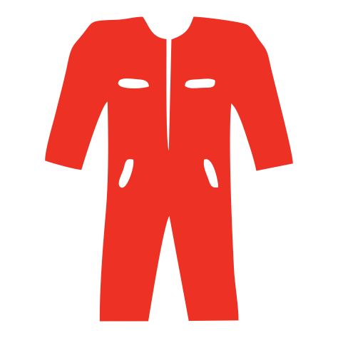 Suitable protective clothing is required